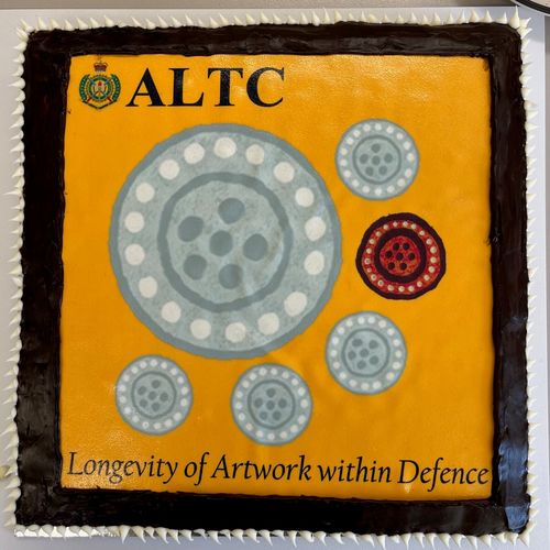 Customer photo review of Wafer Card Personalised Edible Image - Double density