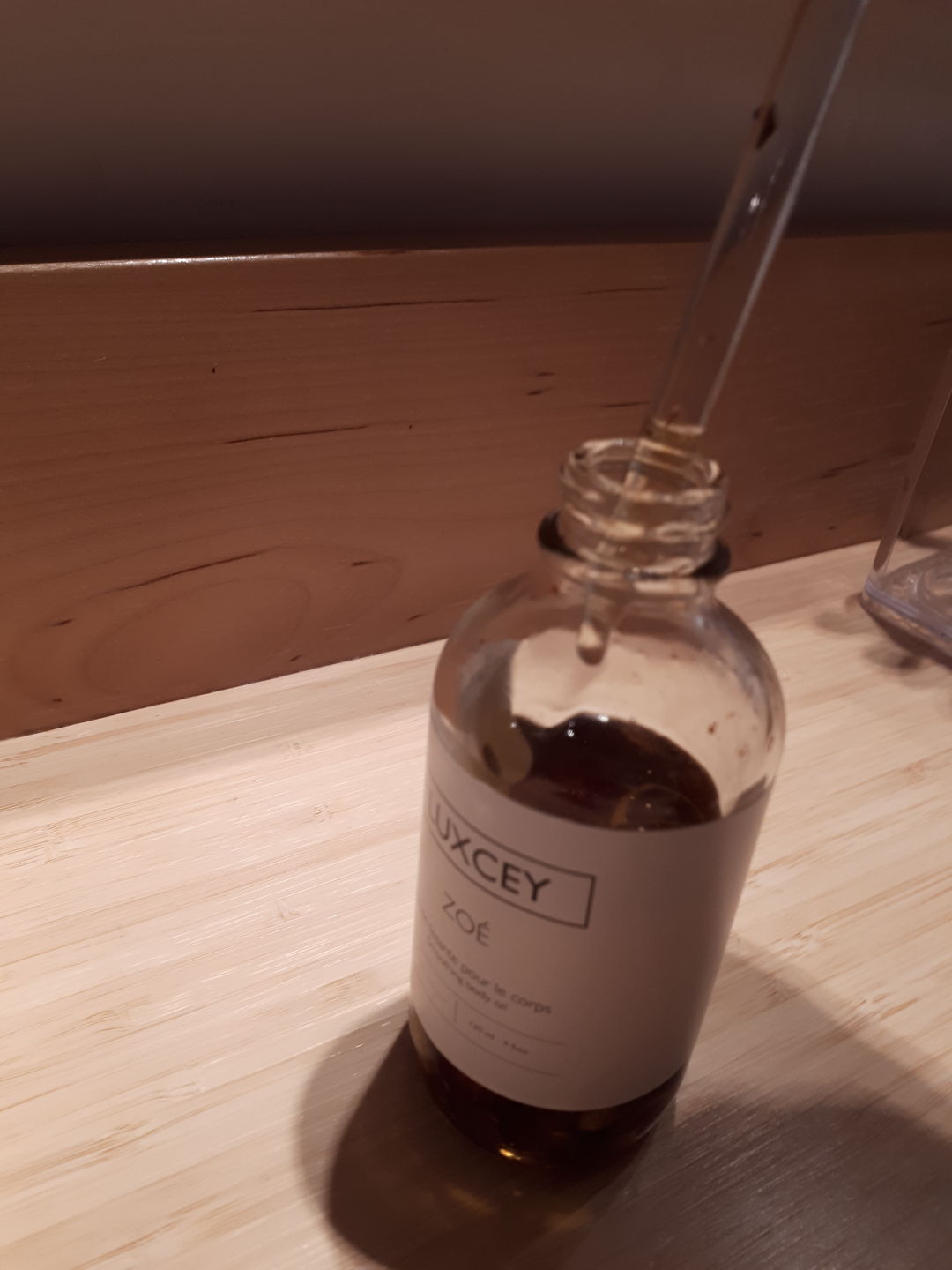 Customer photo review of Zoé - Smoothing Body Oil