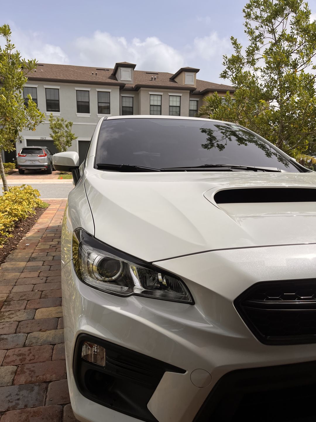 Customer photo review of Blackout Headlight Overlays