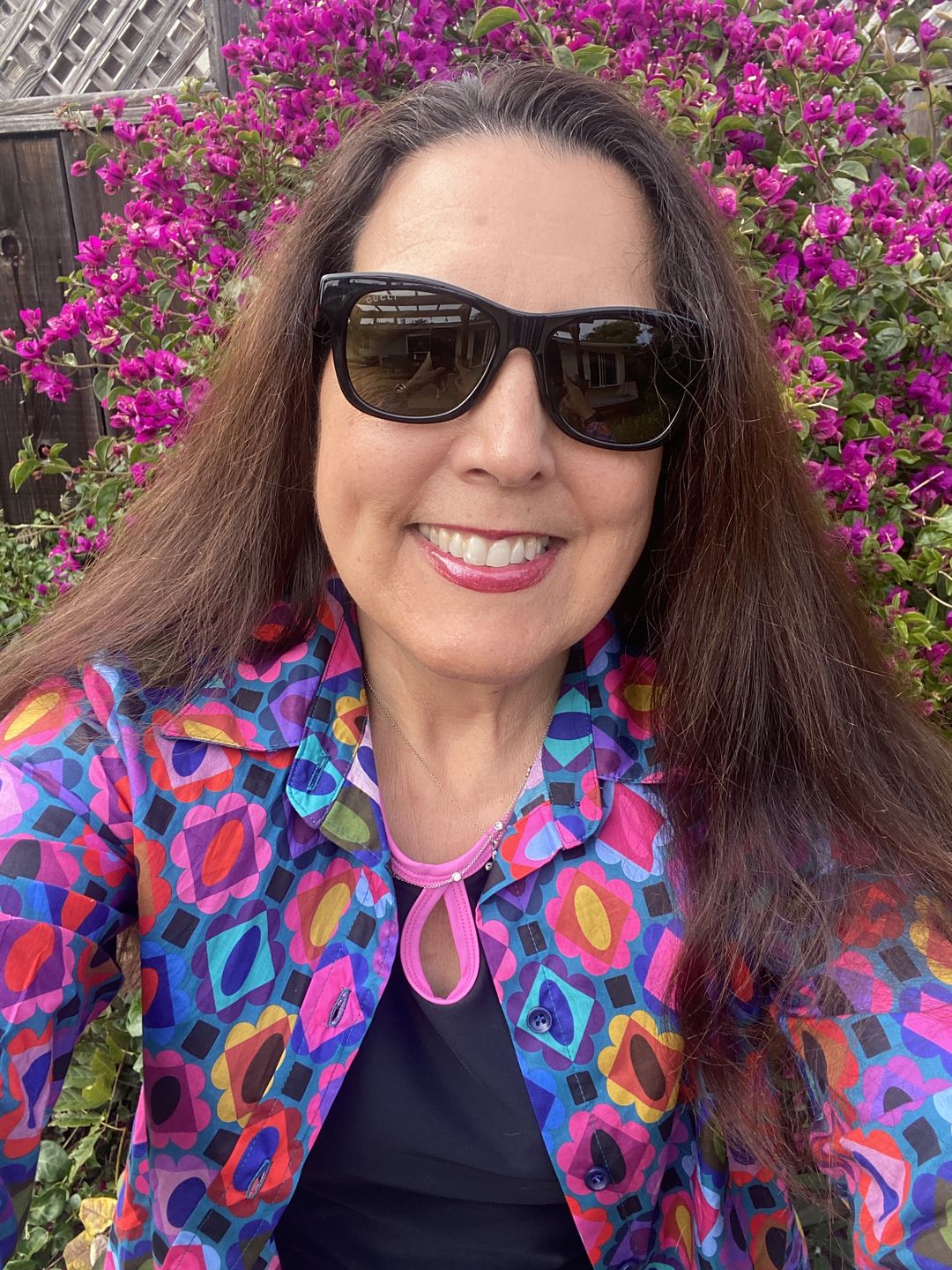 Customer photo review of KATHRYN blouse Gems