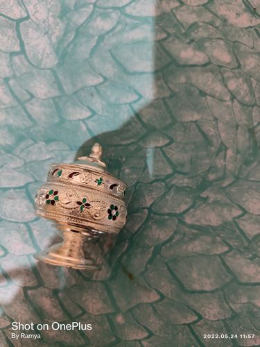 Customer photo review of kumkum Chimizh / Box / German Silver