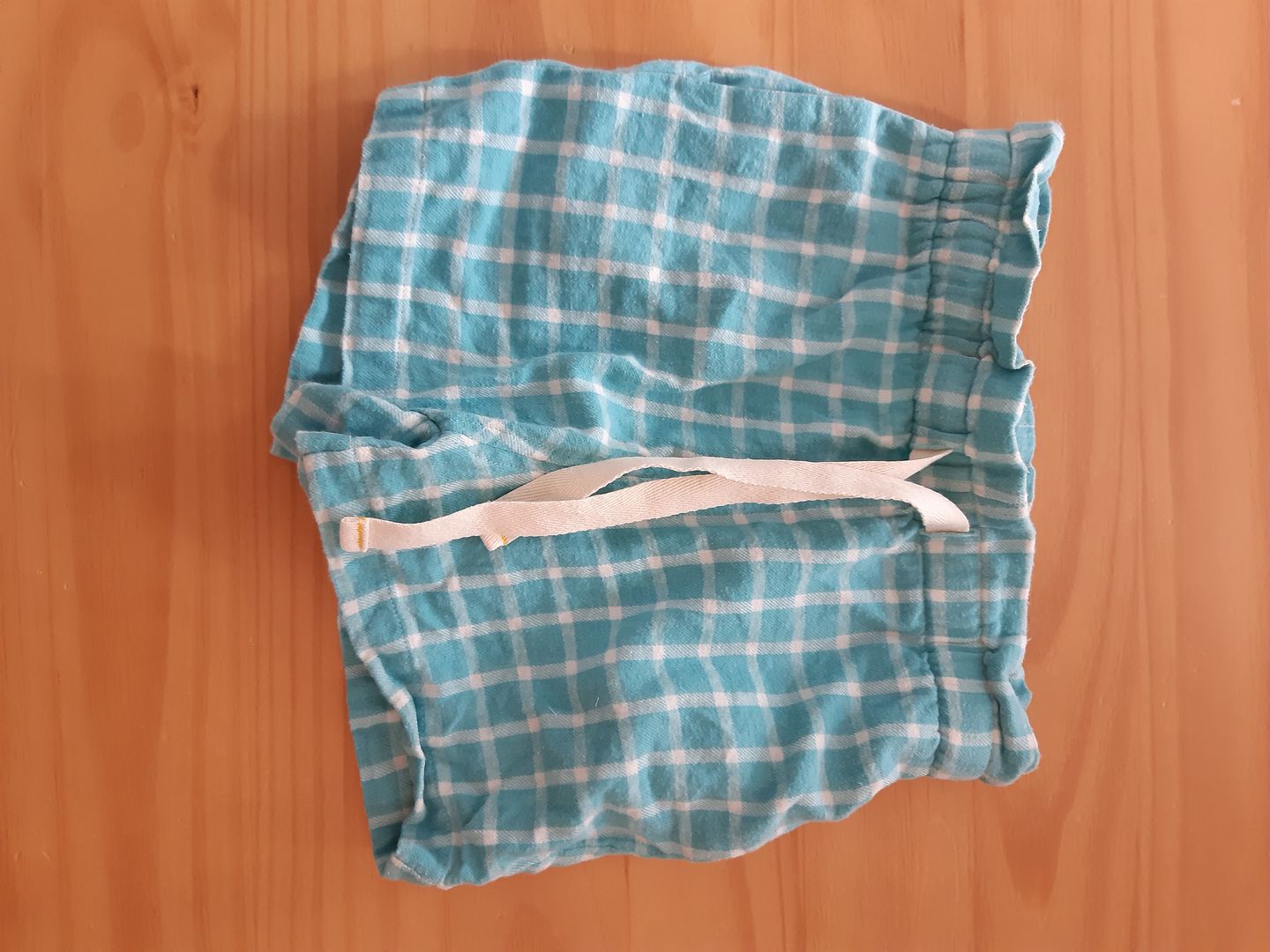 Customer photo review of Blue Sky Check By The Sea Seersucker Shorts