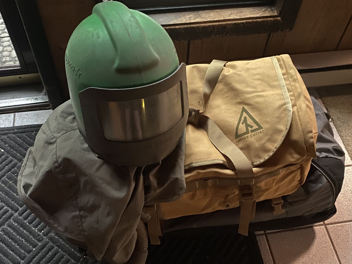 Customer photo review of The Burro Duffel
