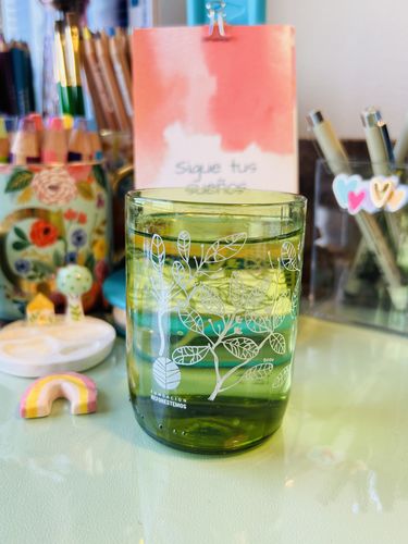 Customer photo review of Mini Reforestemos Juego de 4 Vasos