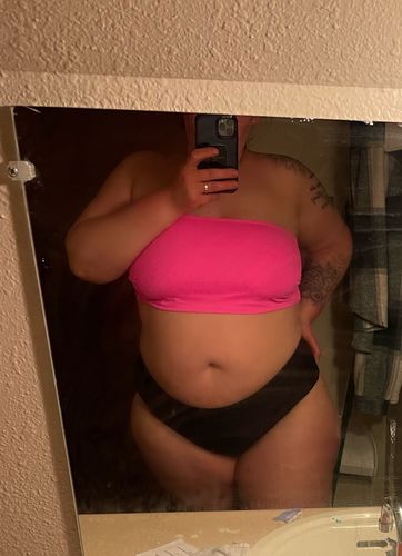 Customer photo review of 'Fearless' Bandeau Bikini Top