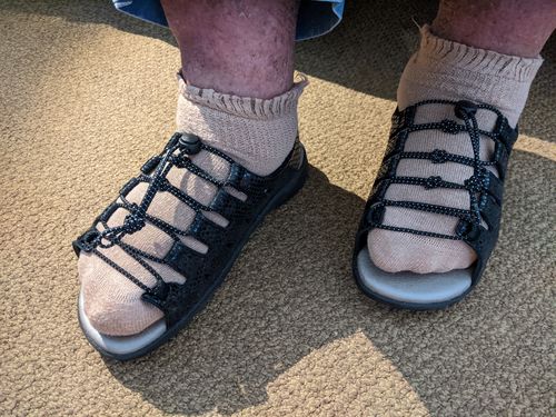 Customer photo review of Tango Sandal