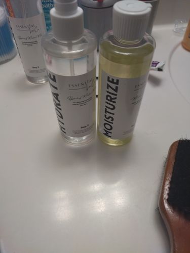 Customer photo review of Hydrating Misting Spray: Step 3