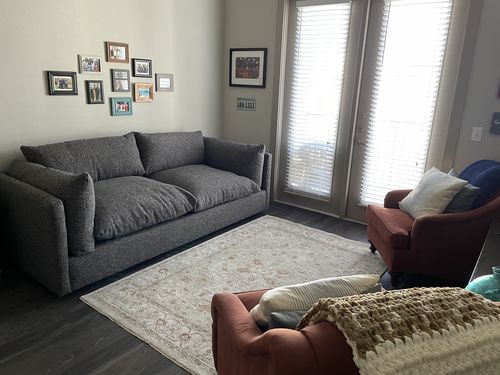 Customer photo review of Soco Sofa