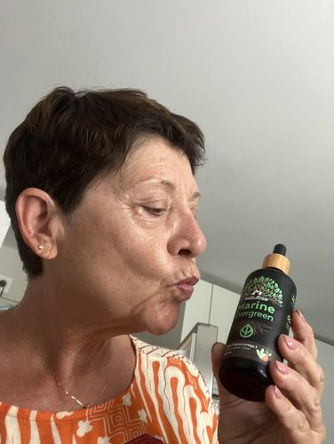 Avis photo d'un client sur Huile d'algues oméga-3 (100ml)