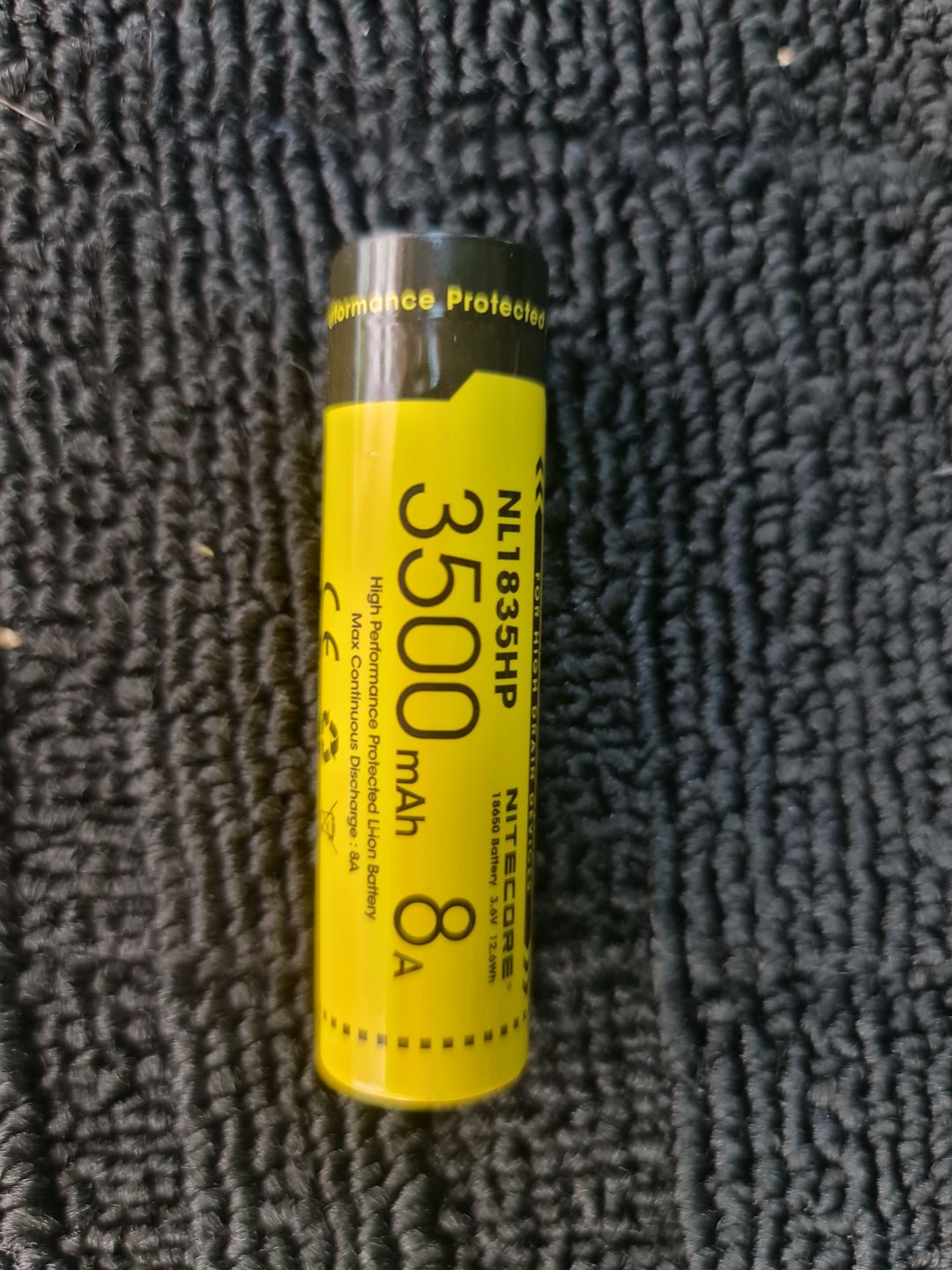 Customer photo review of NL1835HP (18650 - 3500mAh - 8A)