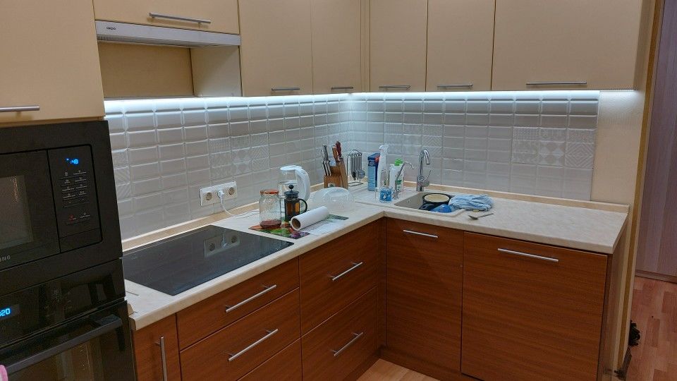 Customer photo review of Tunable White LED Flexible Strip | CRI90 24V DC 18W/m 2 Colors in 1 LEDs