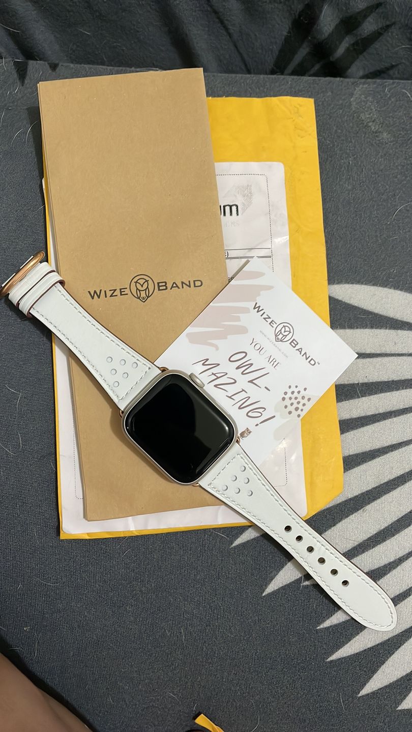 Customer photo review of Vicus Leather Band (4 Colours)