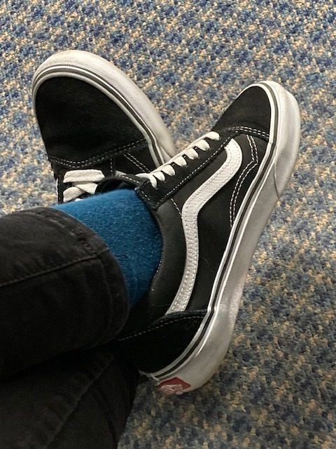 Customer photo review of Zapatilla Vans Old Skool Mujer Negro