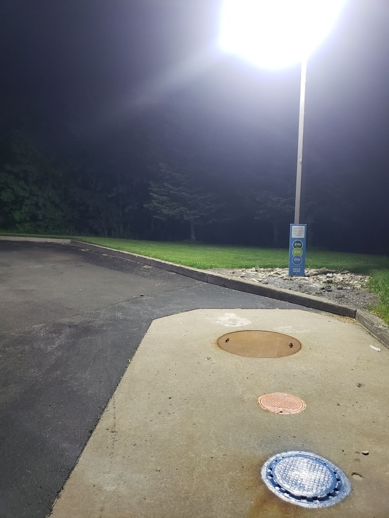 Customer photo review of 300 Watt LED Pole Light With Photocell 5700K 42000LM AC120-277V Universal Mount Bronze Waterproof IP65, Parking Lot Lights - Outdoor Commercial Area Street Lighting