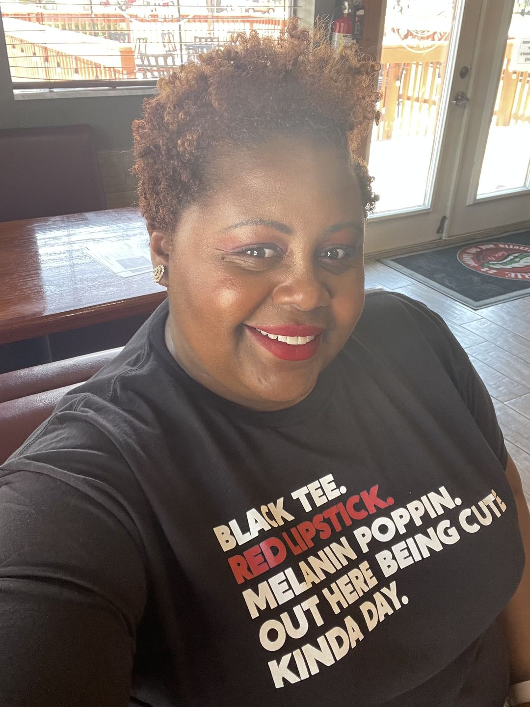 Customer photo review of Out Here Being Cute