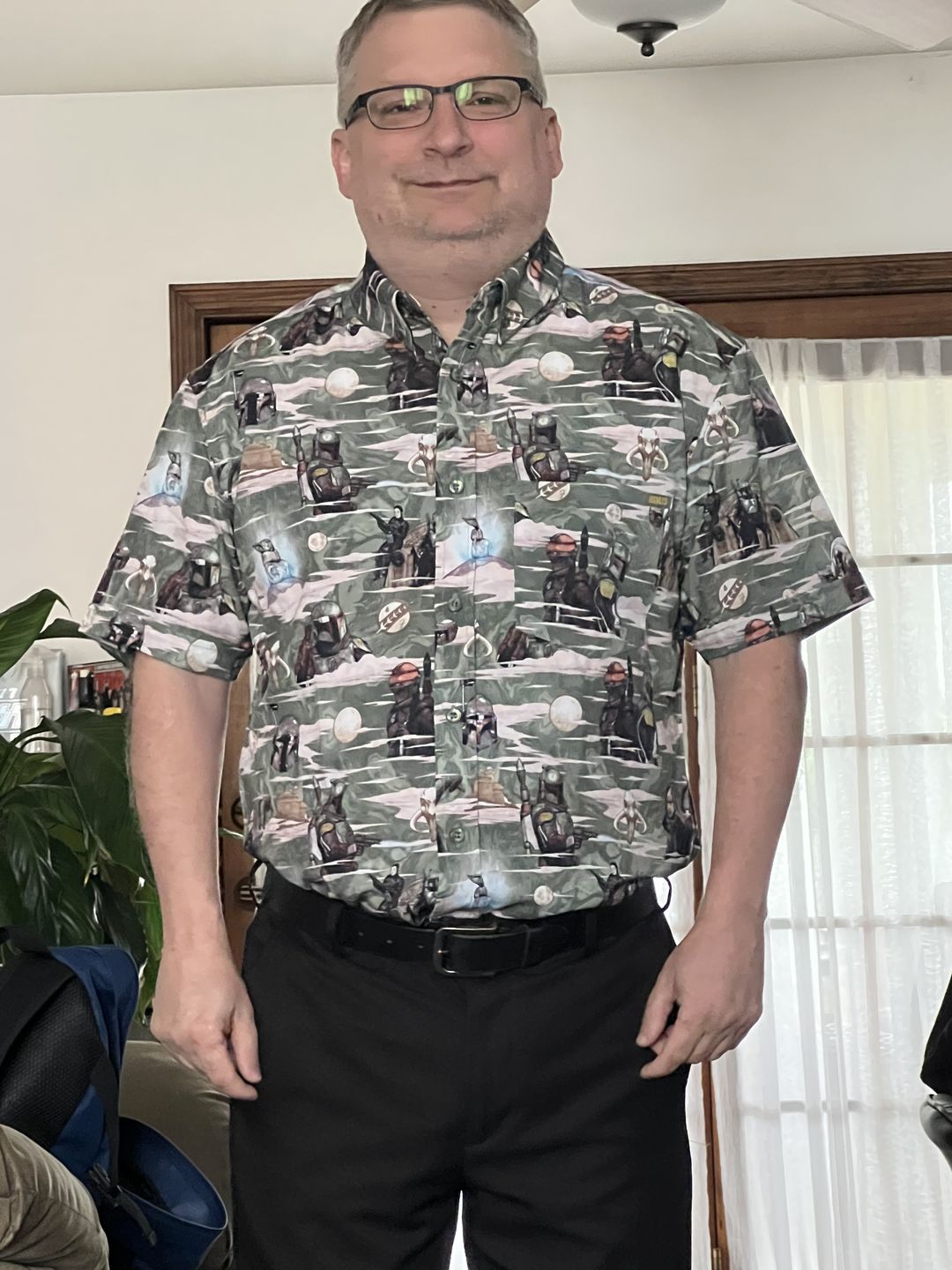 Customer photo review of Star Wars™ "Rebirth" – KUNUFLEX Short Sleeve Shirt