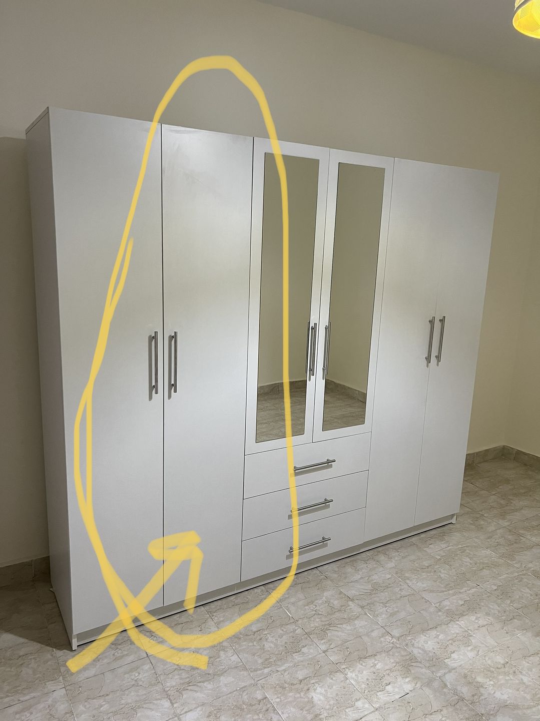 Customer photo review of دولاب 50×220 سم-FNH24