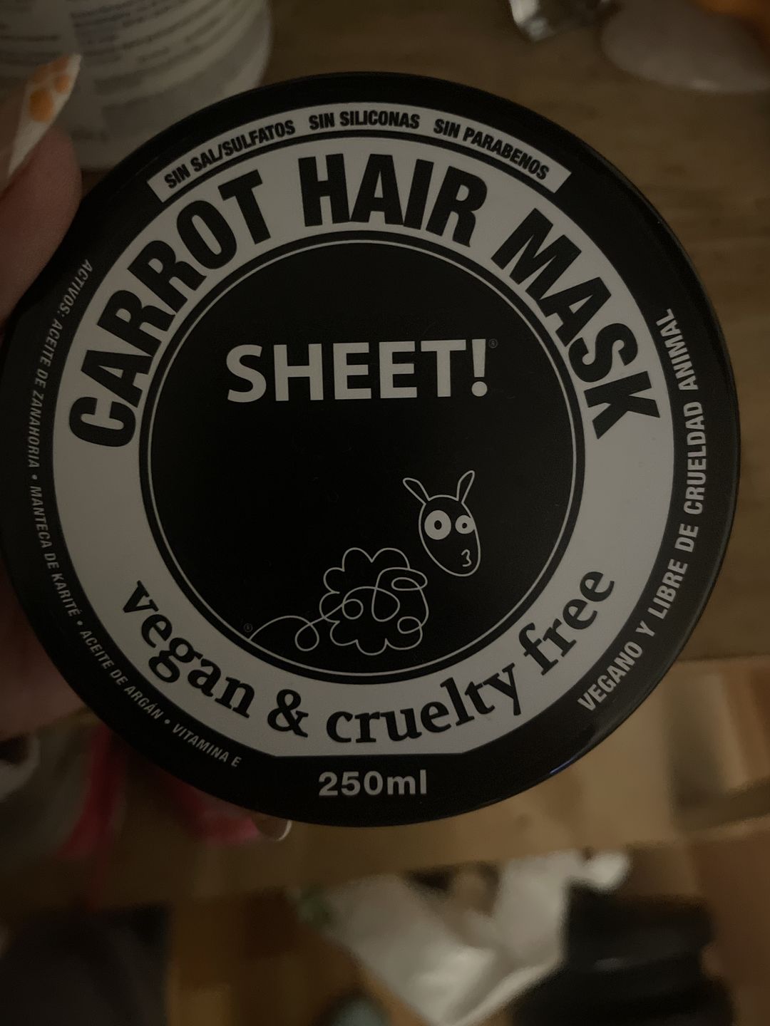 Customer photo review of CARROT MASK