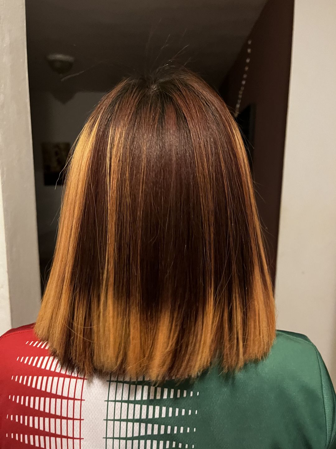 Customer photo review of Coconut Liss - Brazilian Hair Smoothing Protein Kit