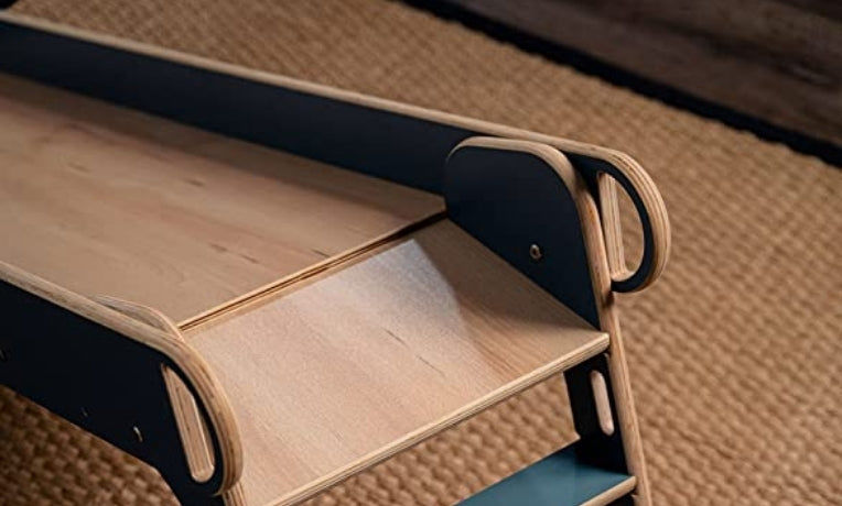 Customer photo review of Holland- Wooden Folding Slide