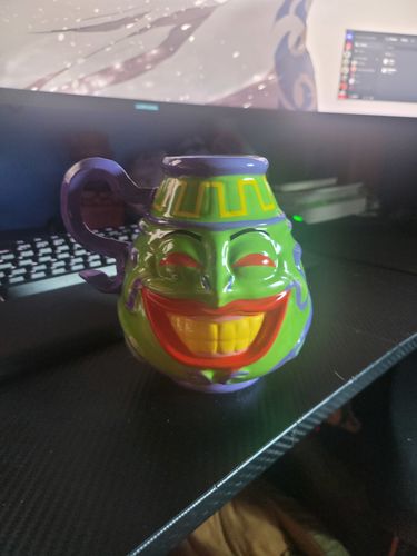 Customer photo review of Pot of Greed Limited Edition Collectible Tankard - Ships Late March 2022.  Limited Quantity Available.