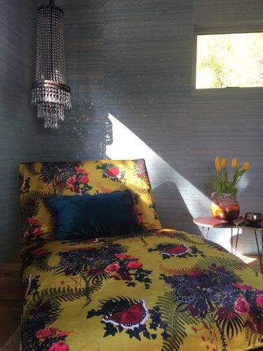 Customer photo review of Forbidden Fruit Fabric - 6 Colours