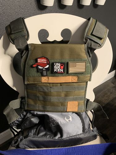 Customer photo review of Vest Carrier + Sand Plates