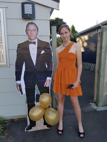 Customer photo review of James Bond Spy Murder Mystery Host Your Own Game Kit