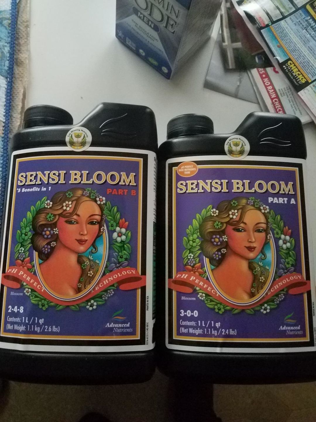 Customer photo review of Advanced Nutrients PH Perfect Sensi Bloom Part B