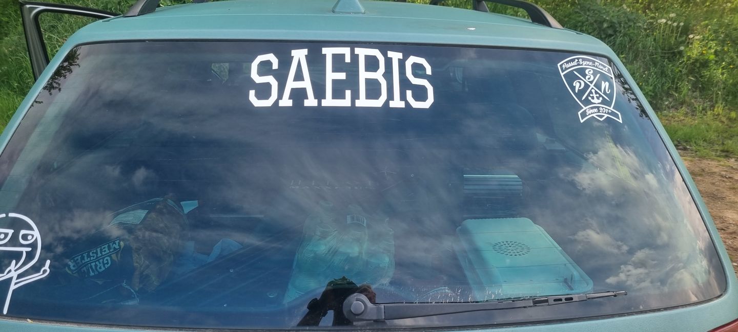 Customer photo review of SAEBIS® Lifestyle Auto Folie weiß, schwarz oder Chameleon