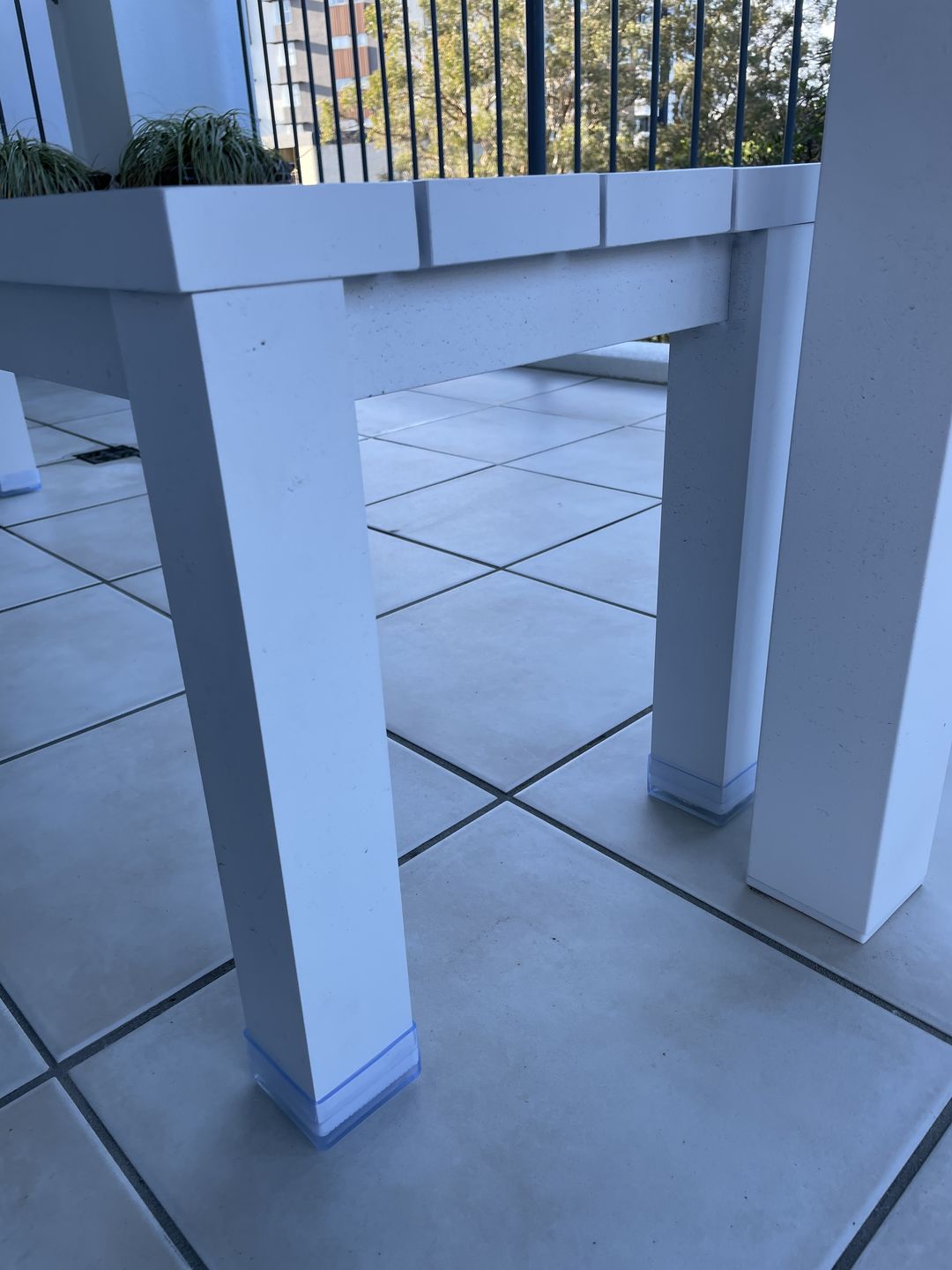 Customer photo review of Square Silicone Non Slip Floor Protector - Floor Protection