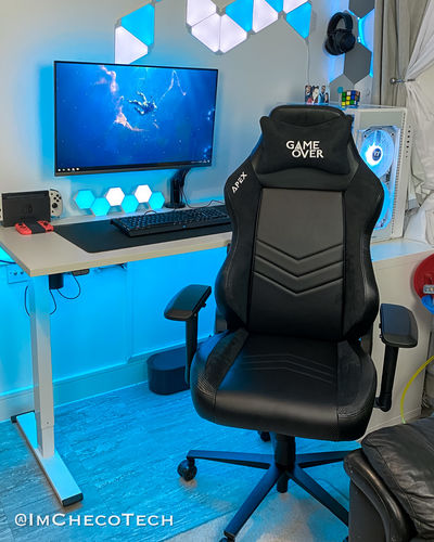 Customer photo review of Apex Gaming Chair - Red