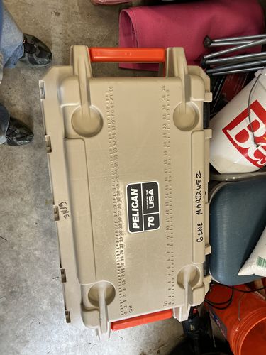 Customer photo review of Pelican 70QT Elite Cooler