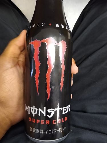 Customer photo review of Monster Super Cola
