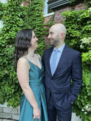 Customer photo review of herringbone necklace