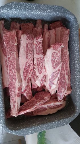 Customer photo review of Galbi USA Snake River Farm 9+ Wagyu