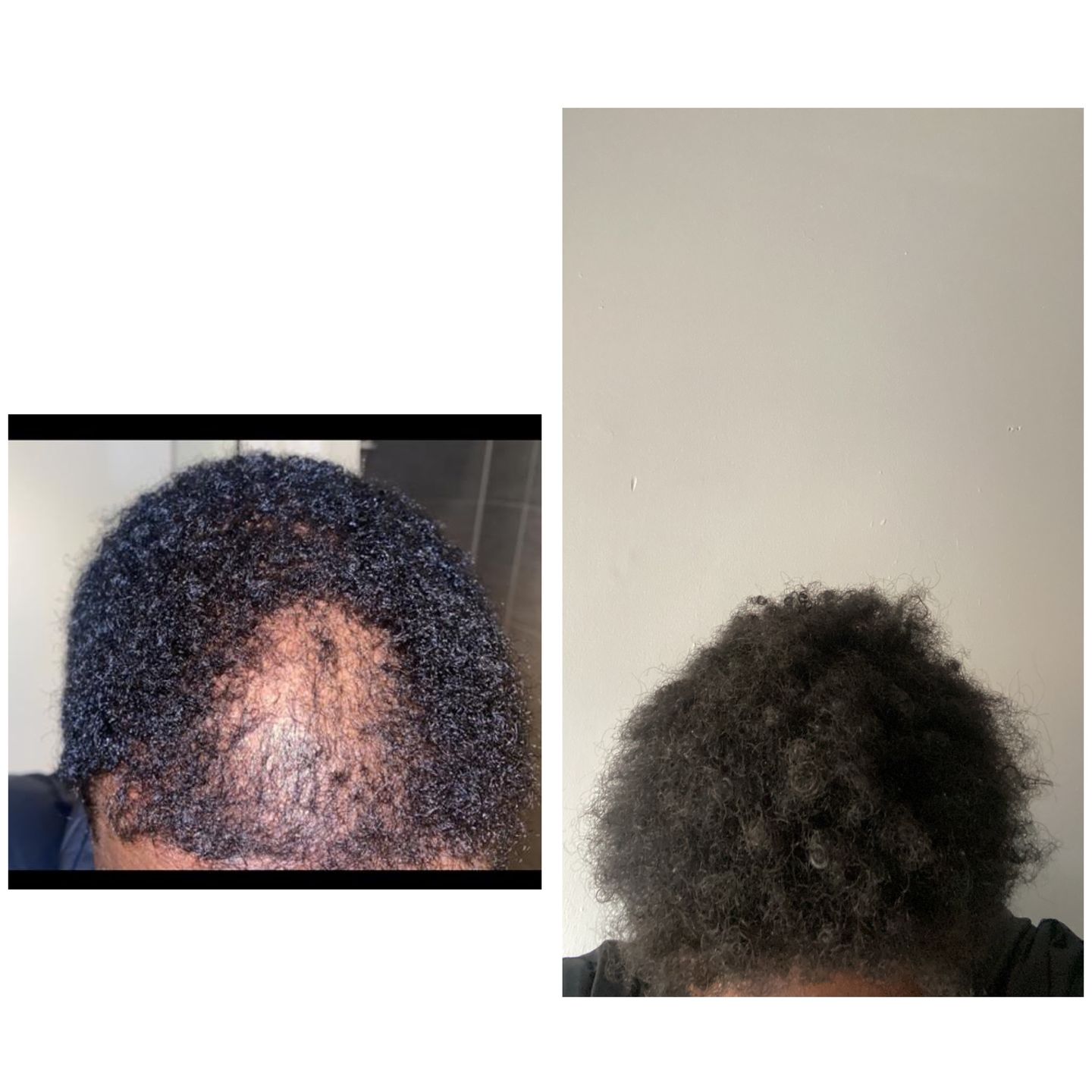 Customer photo review of Coconut and Vanilla Shampoo