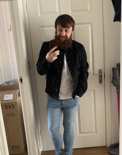 Customer photo review of Raven Denim Jacket