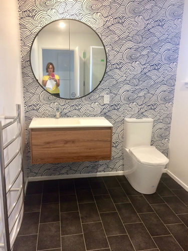 Customer photo review of Mare Wave Wallpaper