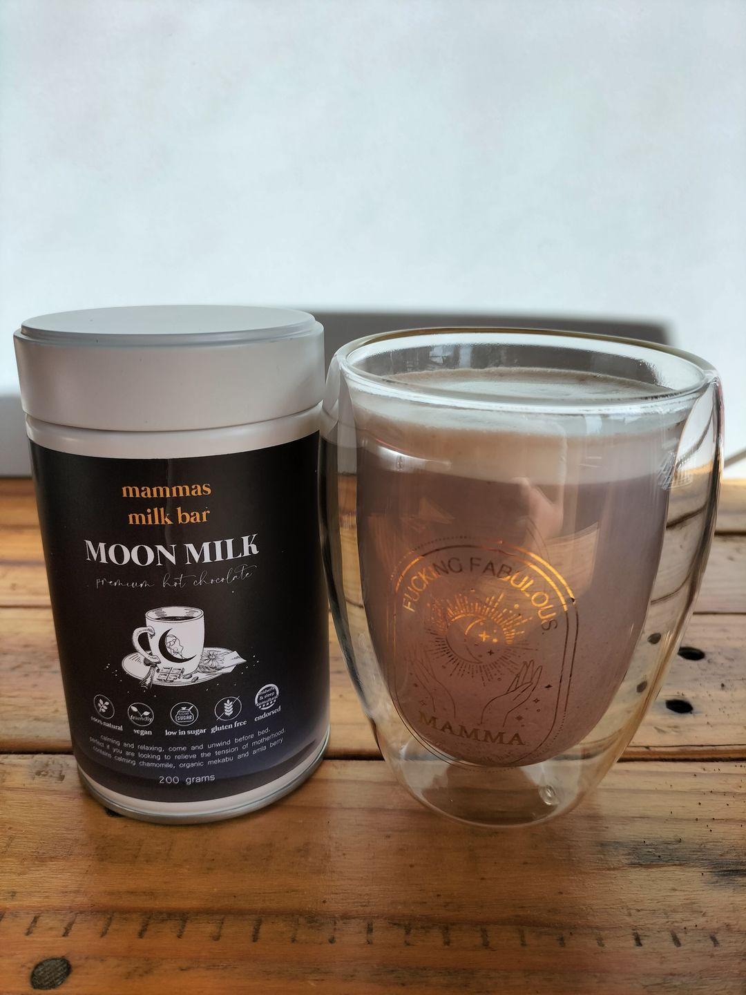 Customer photo review of Moon Milk - Sleep & Rest