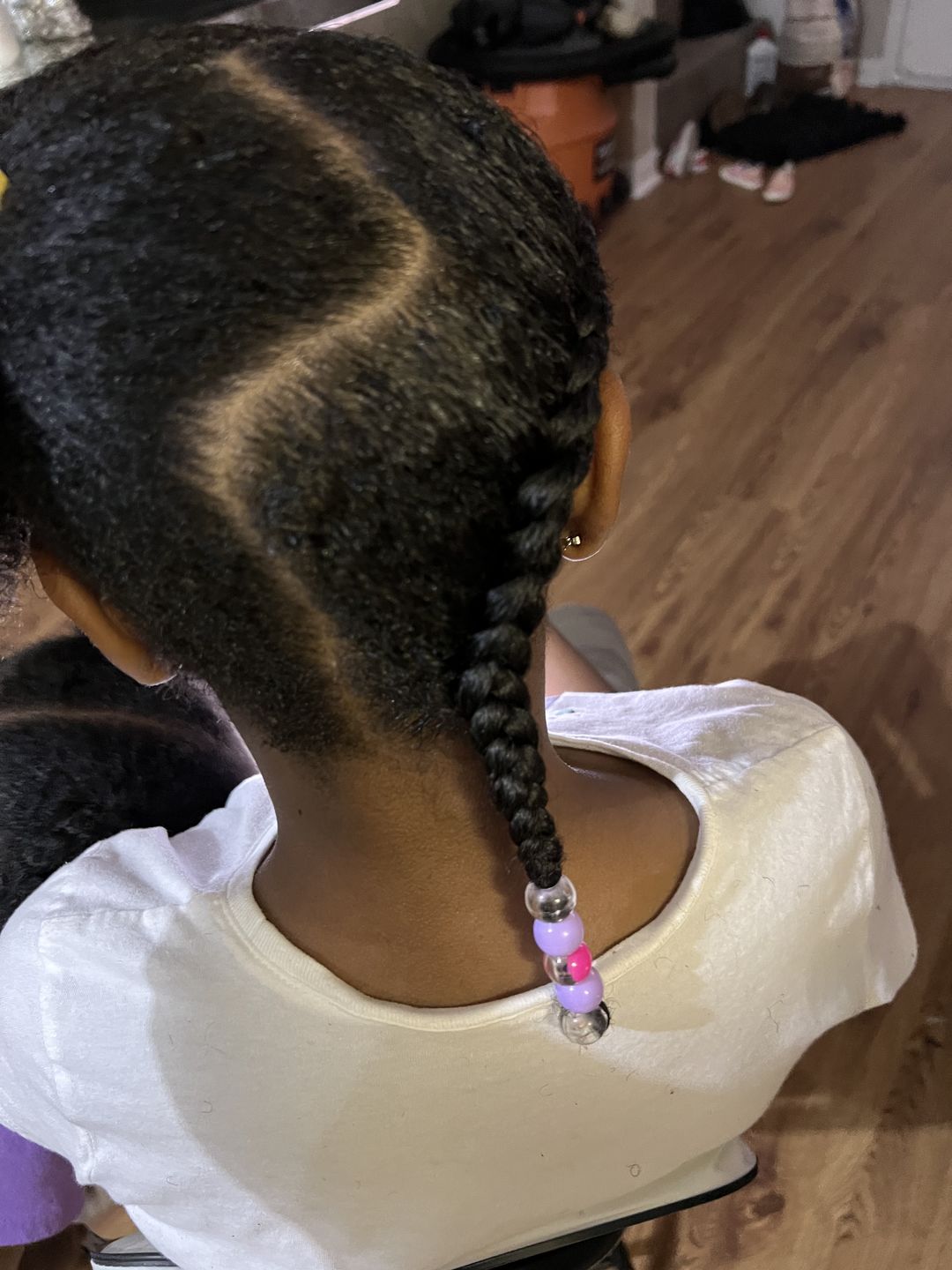 Customer photo review of Healthy Hair & Lashes bundle