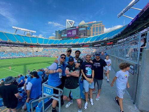 Customer photo review of Glory Days Apparel - I Fuchs With CLT T-Shirt