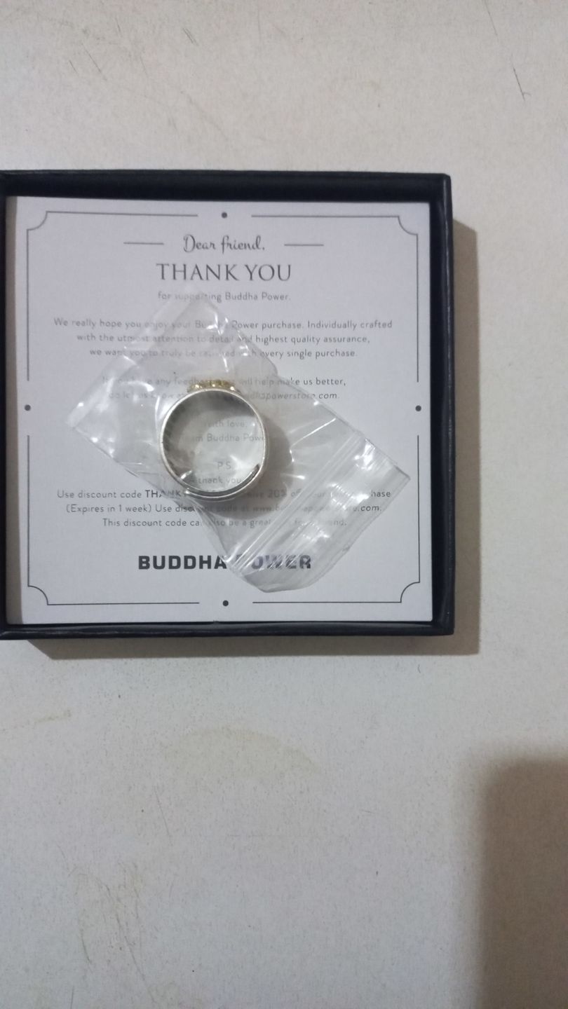 Customer photo review of Lucky Feng Shui Pixiu Wealth & Protection Ring