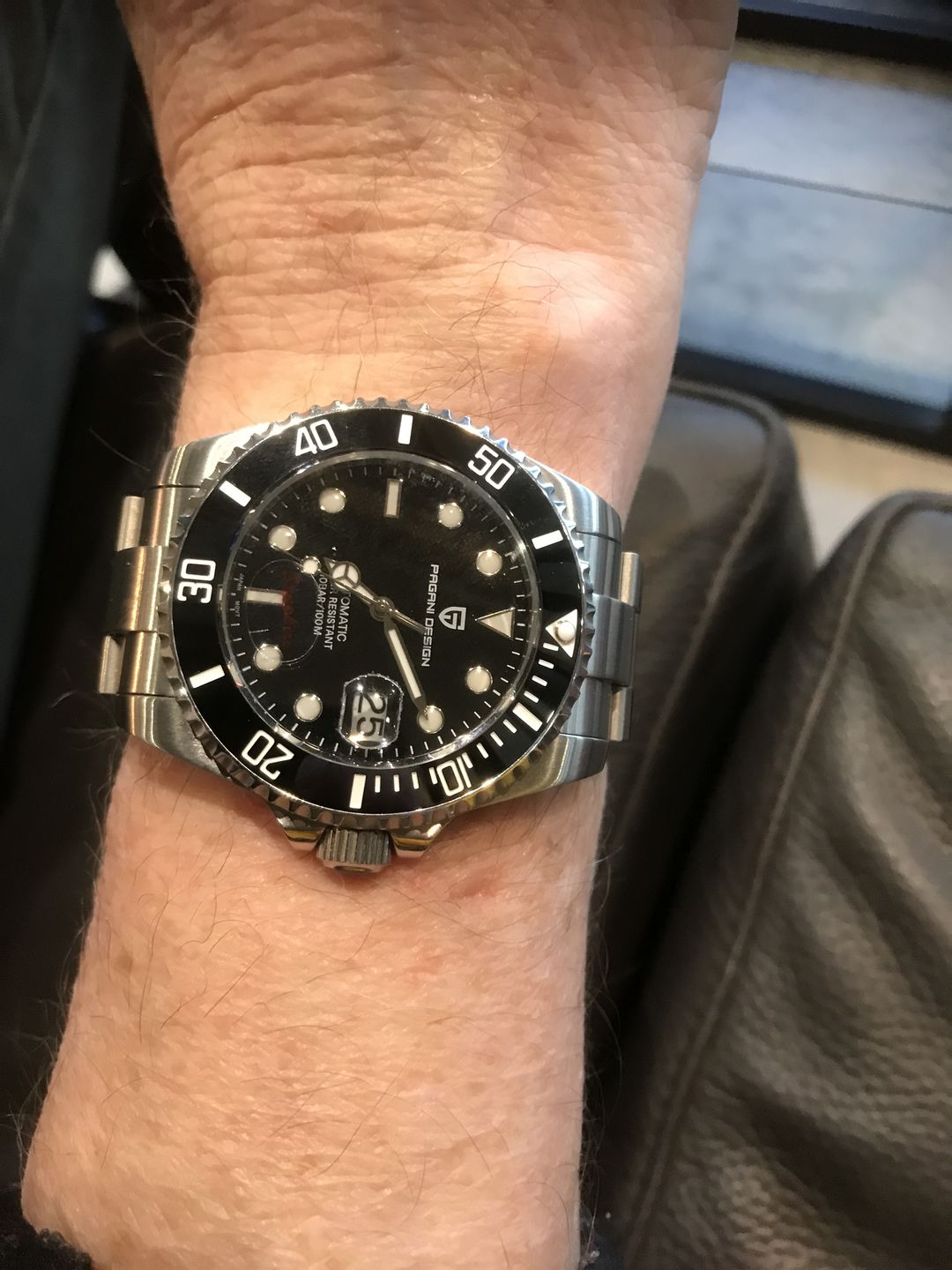 Customer photo review of Pagani Design PD-1639 "43MM Submariner Date"