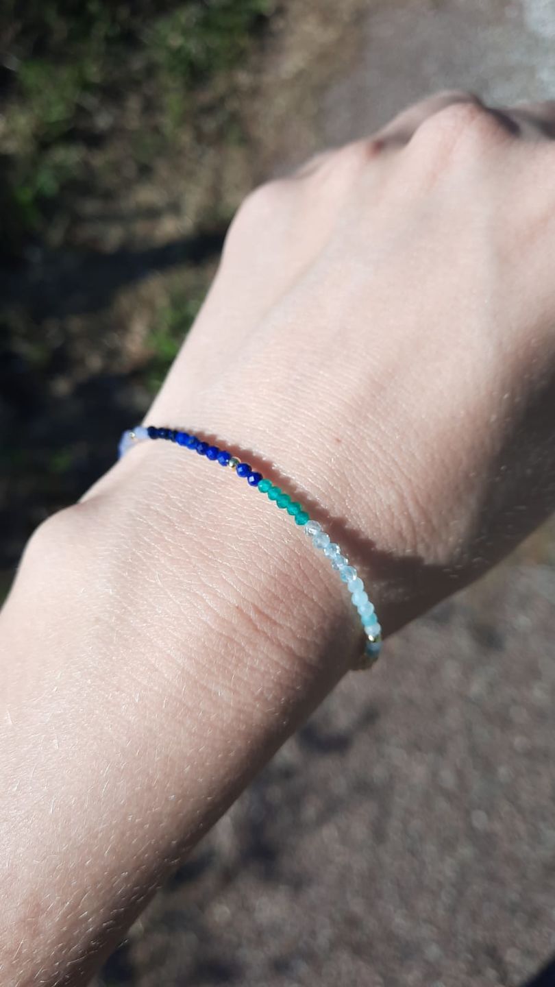 Customer photo review of Bracelet 7 chakras