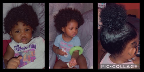 Customer photo review of Kid’s Leave-In Conditioning Milk