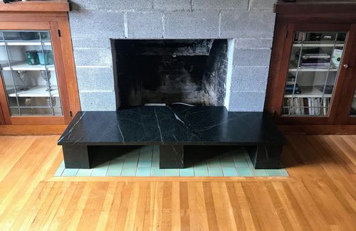 Customer photo review of 4"x4" Subway Tile - 123R Patina