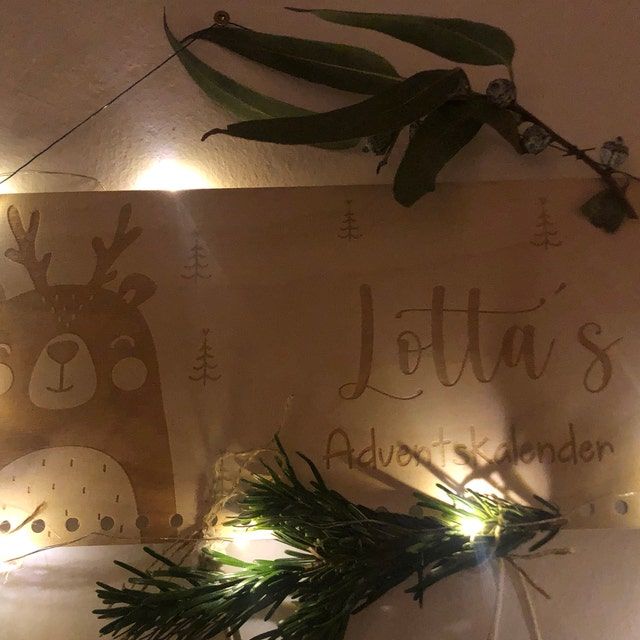Customer photo review of Personalisierte Adventskalender