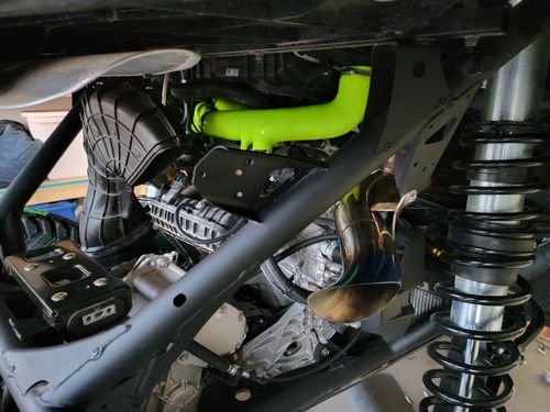 Customer photo review of Can Am X3 Turbo Back 3" Full Race / Drag Pipe