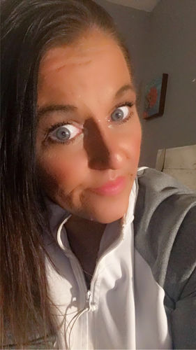 Customer photo review of Polar Lights Grey Prescription Colored Contact Lenses